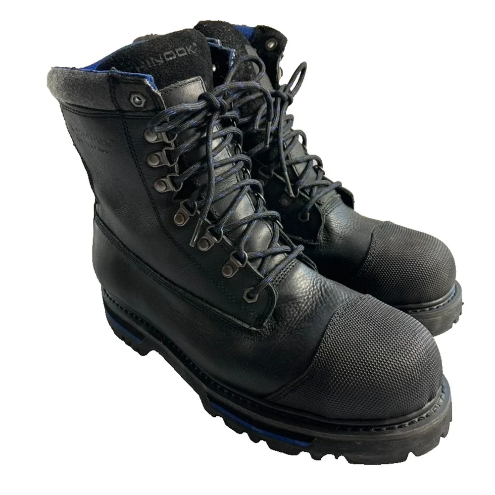 Chinook Boots Mens Size 11 Tarantula Steel Toe Slip Resistant Waterproof Leather